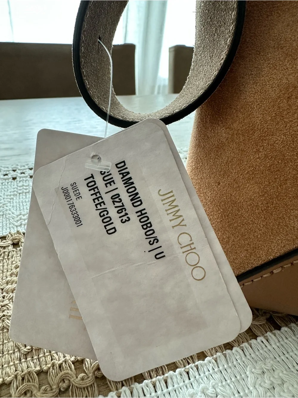 Jimmy Choo Diamond Hobo Bag